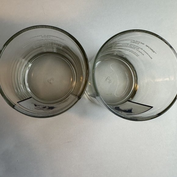 1979 Pepsi Glass tumblers 4" tall Downhill Darling Snow Sculpturing Rockwell B45 - Picture 7 of 7